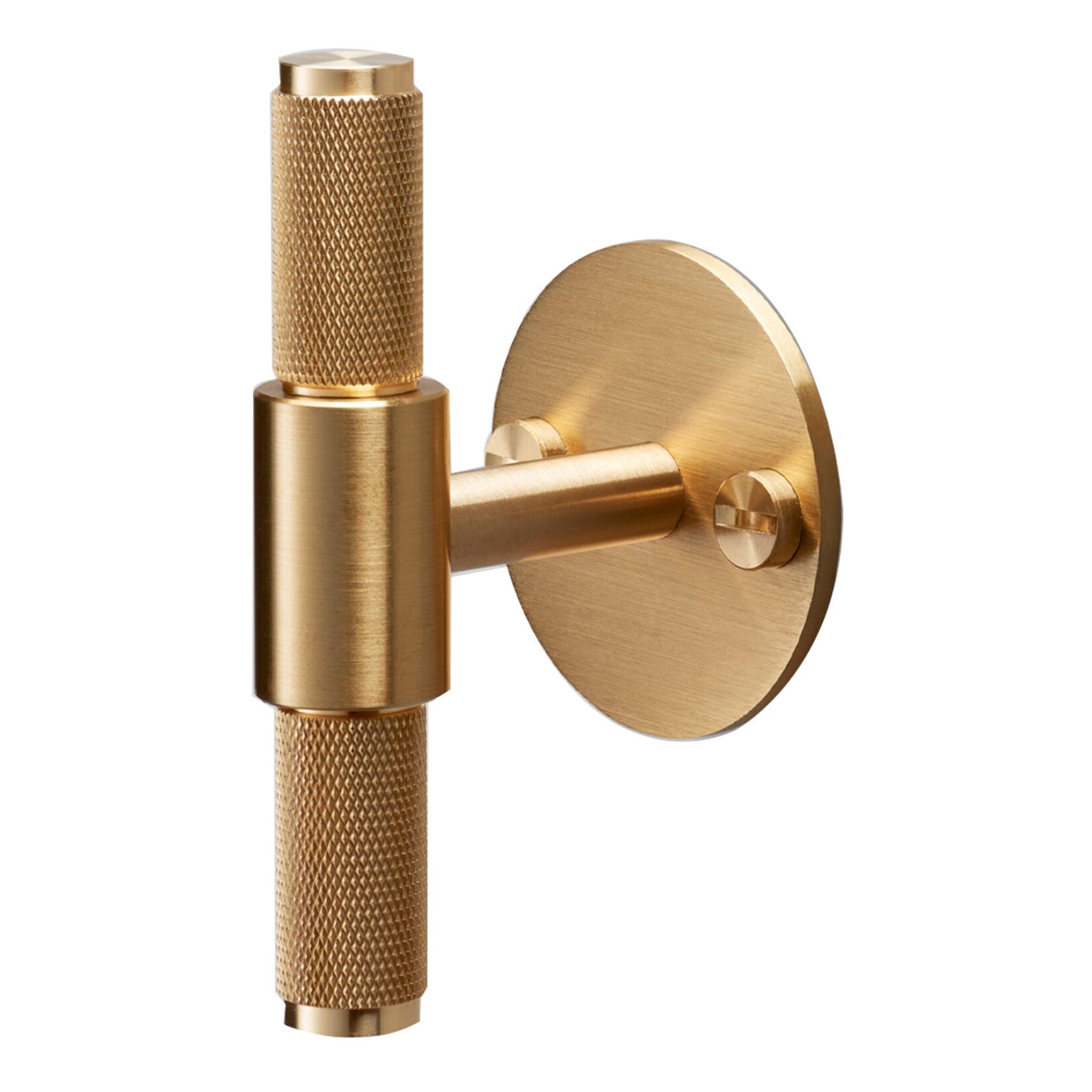 Buster and Punch Cabinet T-Bar Handle on Plate gallery detail image