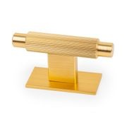 Momo Arpa Cabinet T Knob and Backplate 70mm gallery detail image