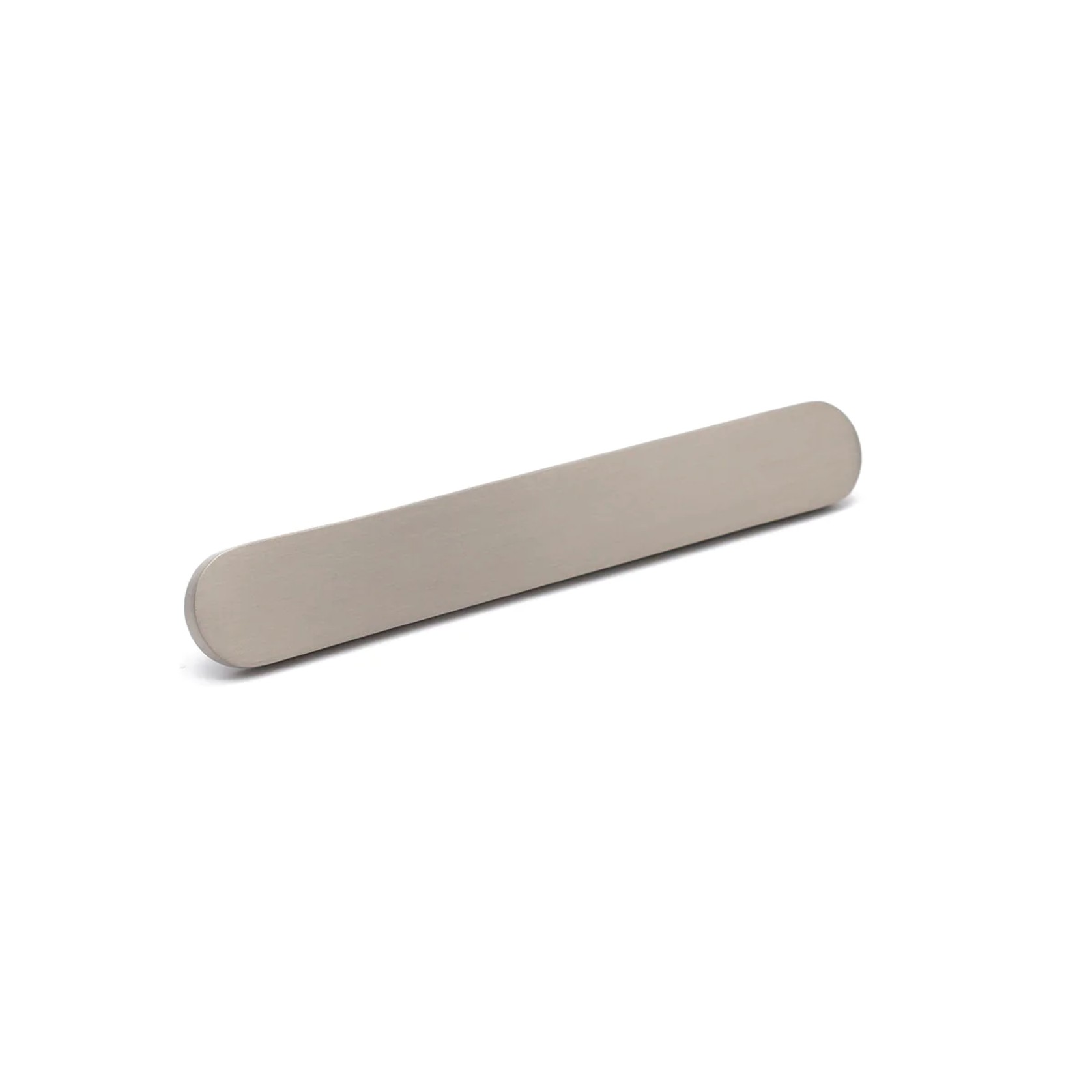 Brushed Nickel Oval Profile Cabinet Pull - Imogen gallery detail image