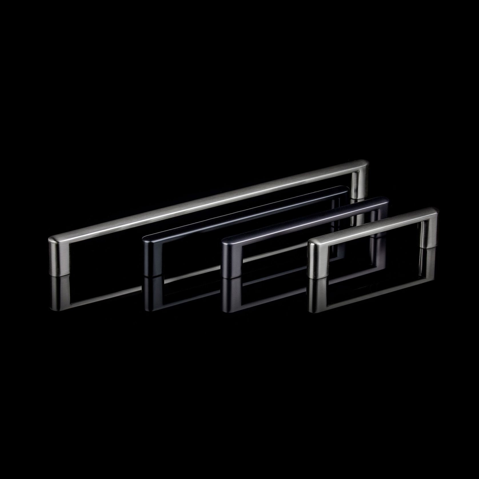 Burton Cabinet Handle Satin Nickel Plate EU79 gallery detail image