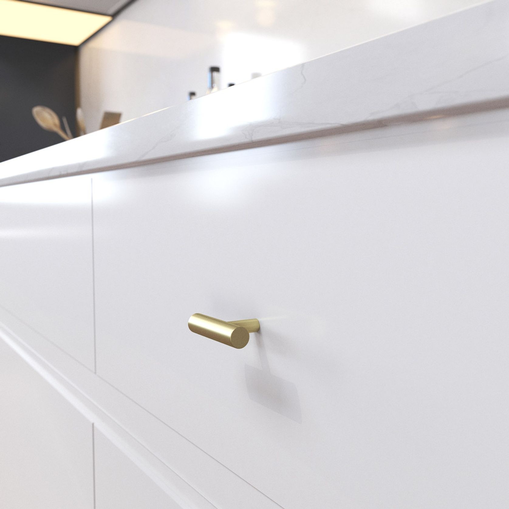 Tezra Cabinetry T Pull gallery detail image