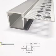 Ceiling Shadow Gap Trimless Extrusion gallery detail image
