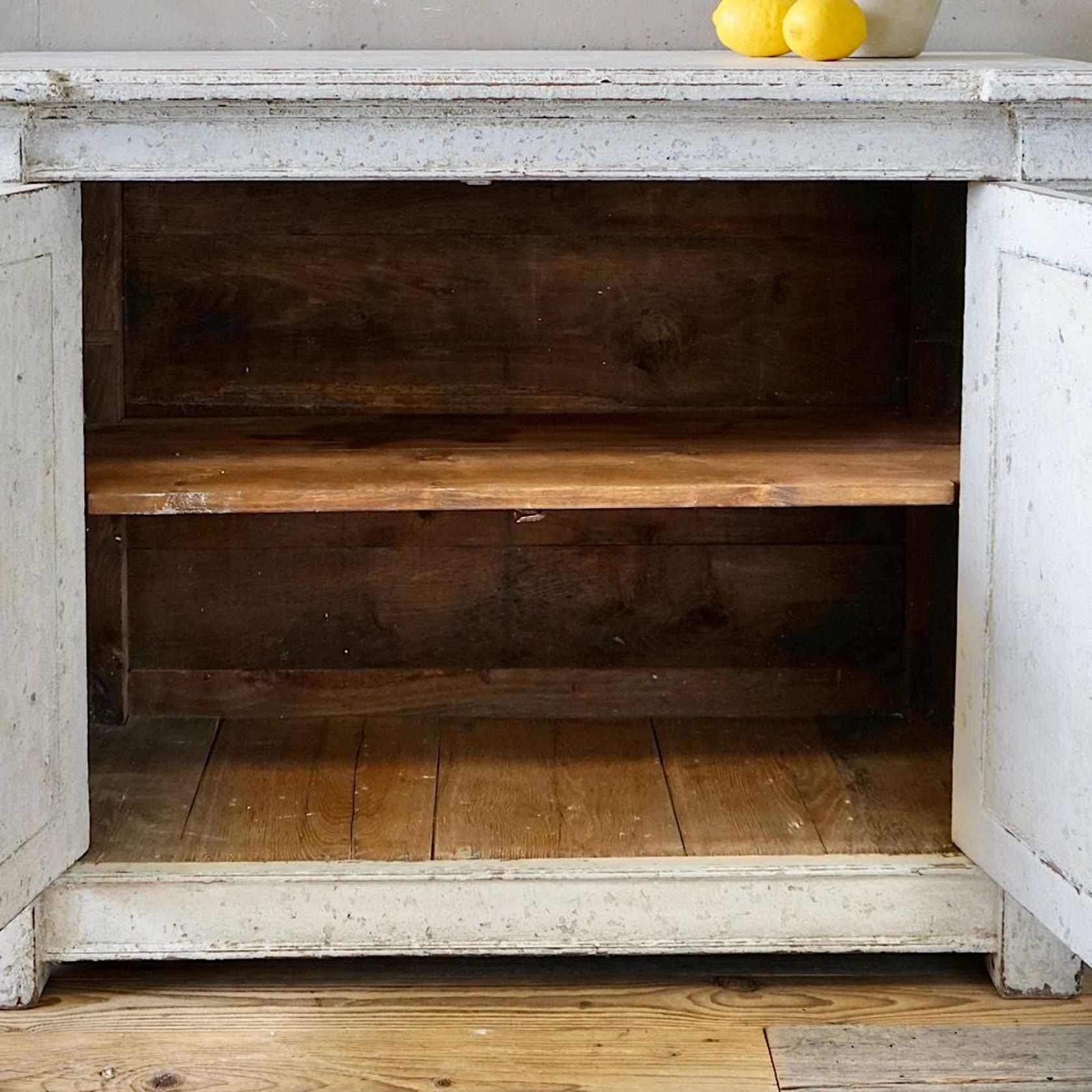 French Antique Painted Sideboard gallery detail image