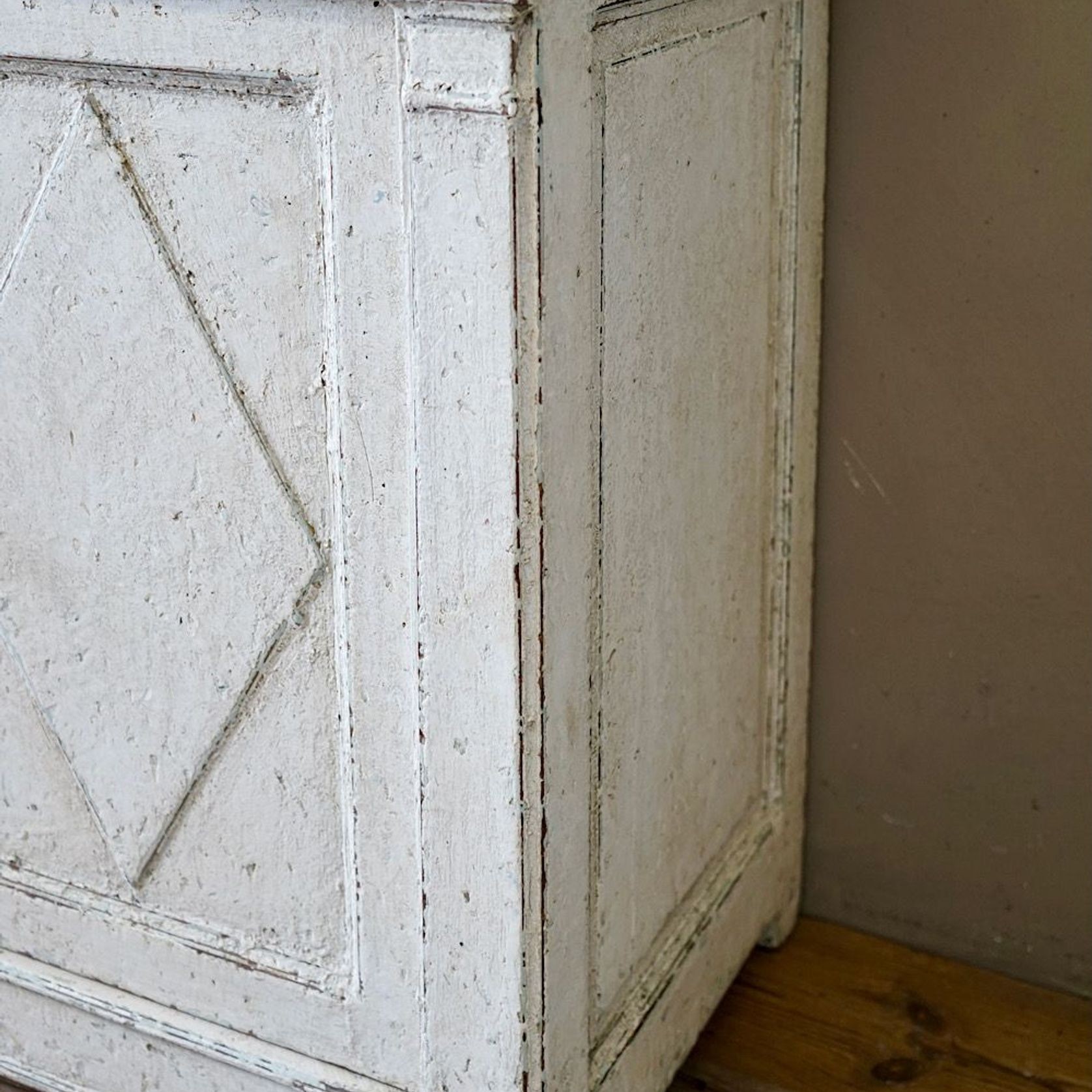 French Antique Painted Sideboard gallery detail image