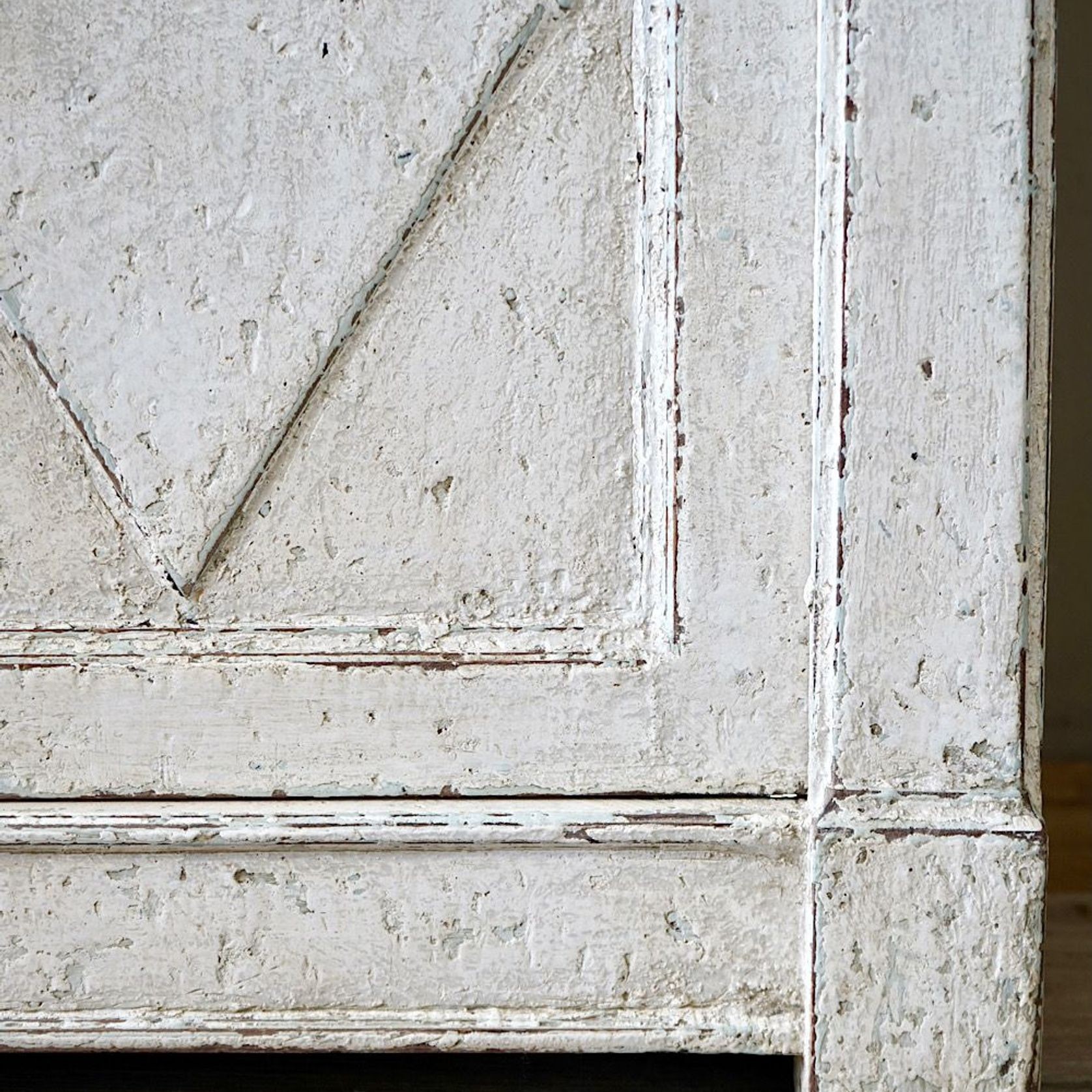 French Antique Painted Sideboard gallery detail image