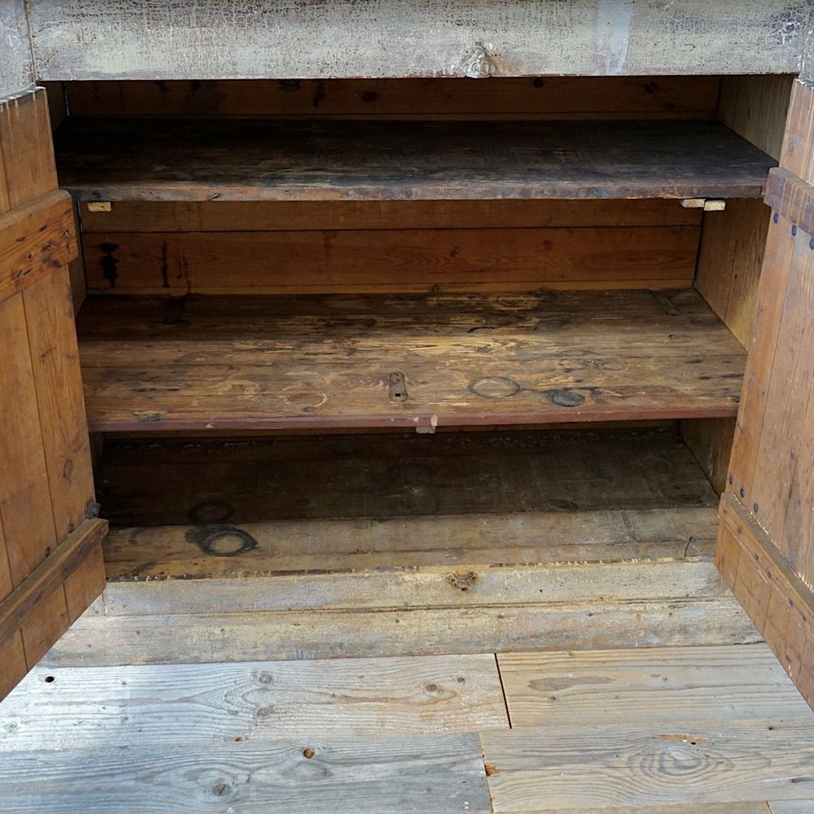 Antique French Provincial Painted Sideboard gallery detail image