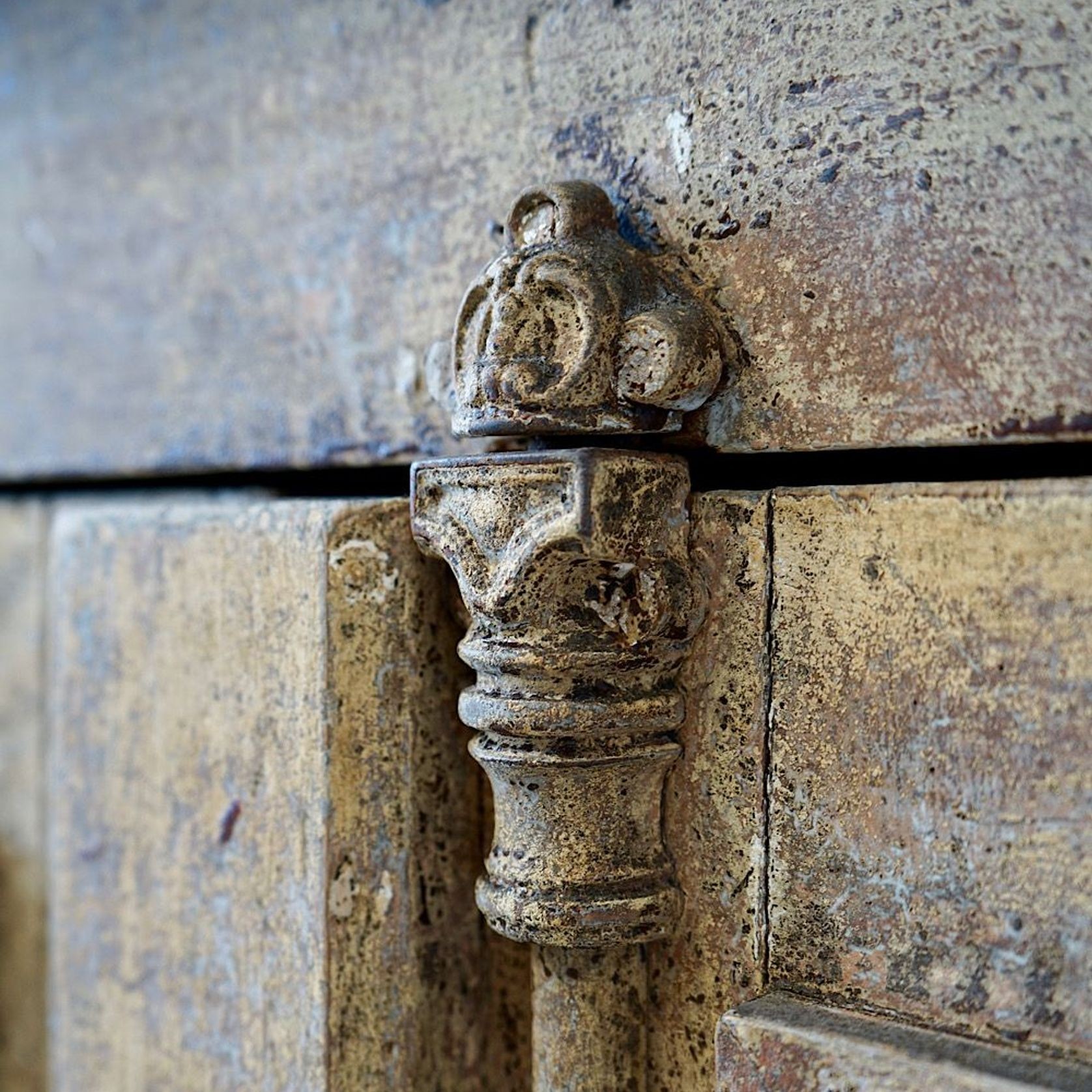 Antique French Provincial Painted Sideboard gallery detail image