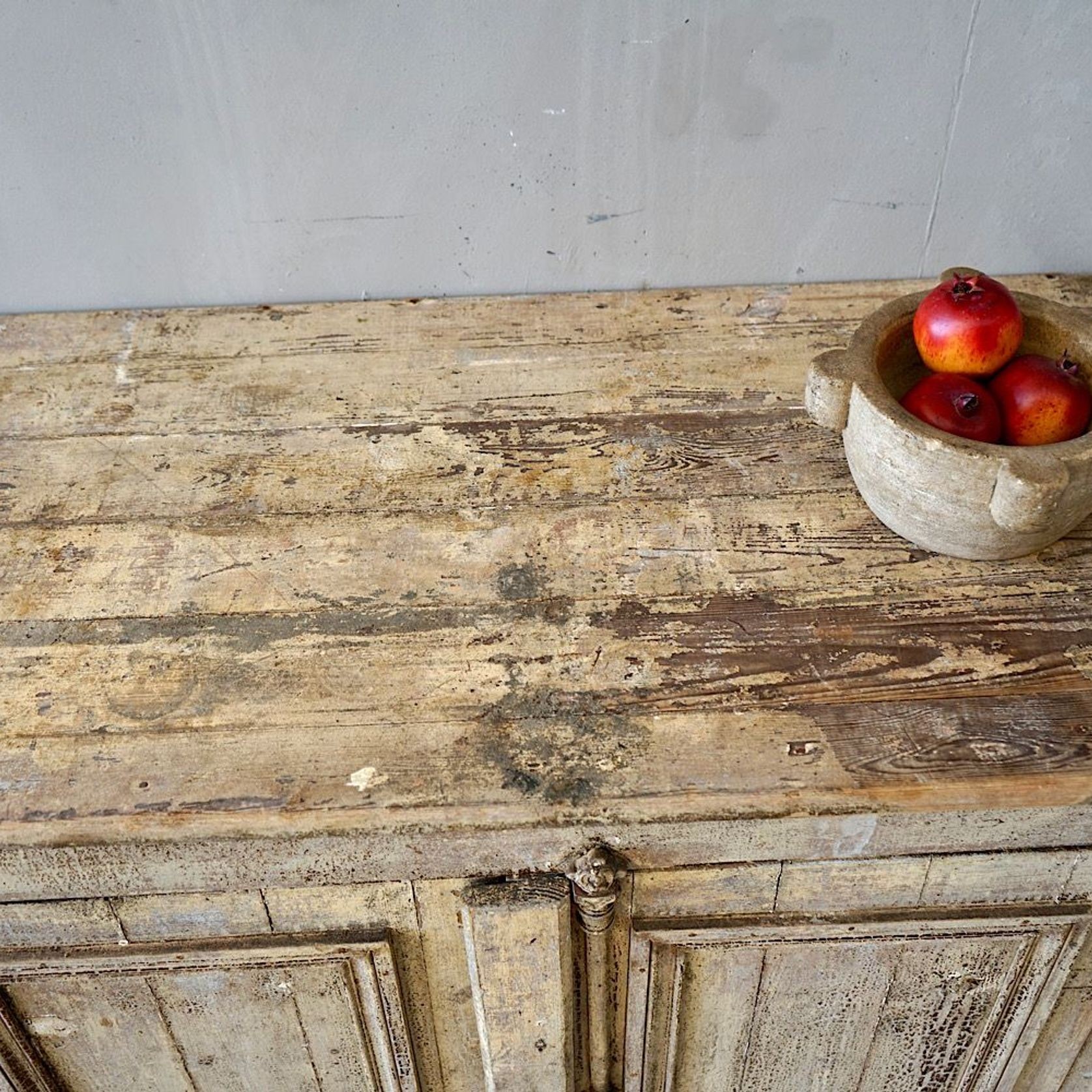 Antique French Provincial Painted Sideboard gallery detail image