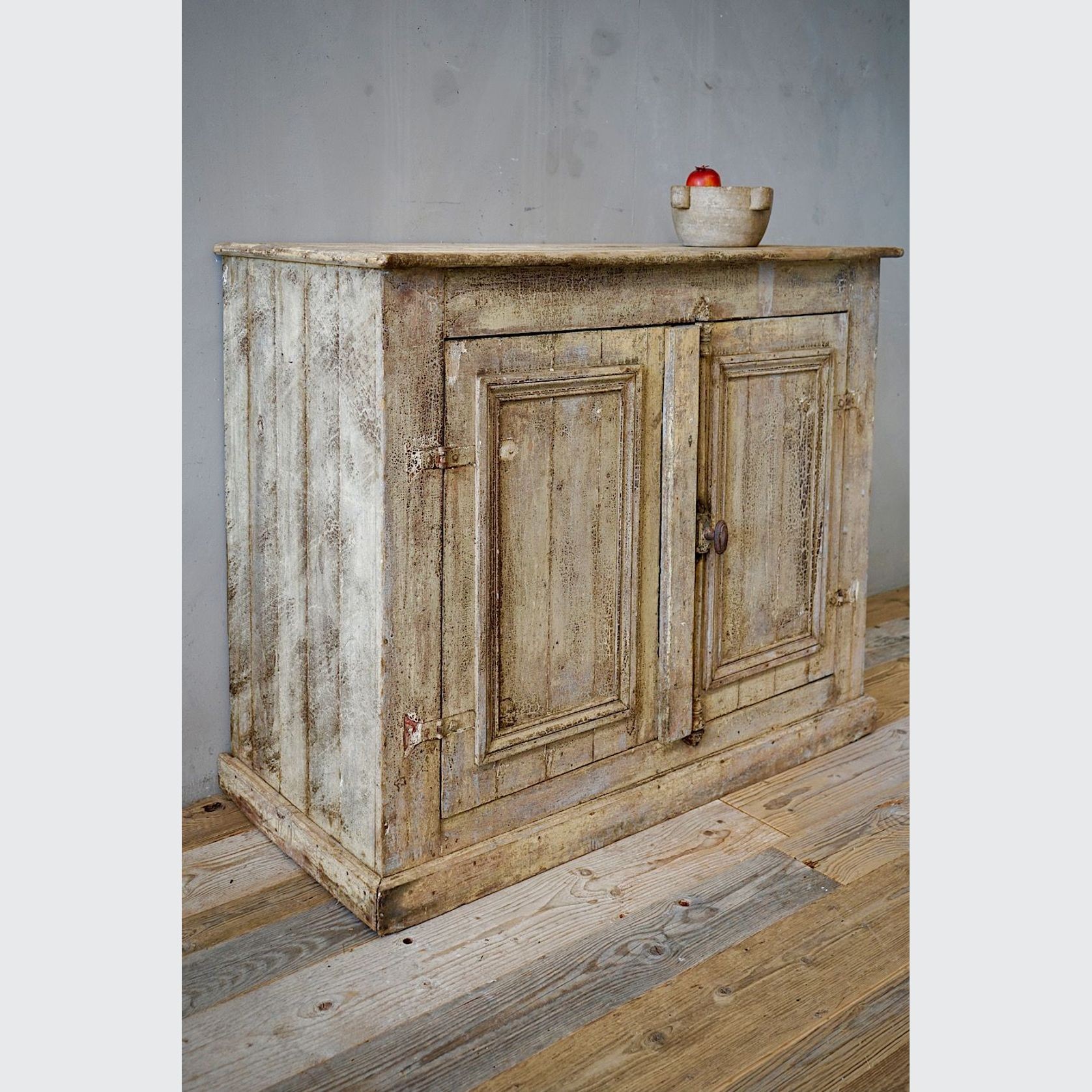 Antique French Provincial Painted Sideboard gallery detail image