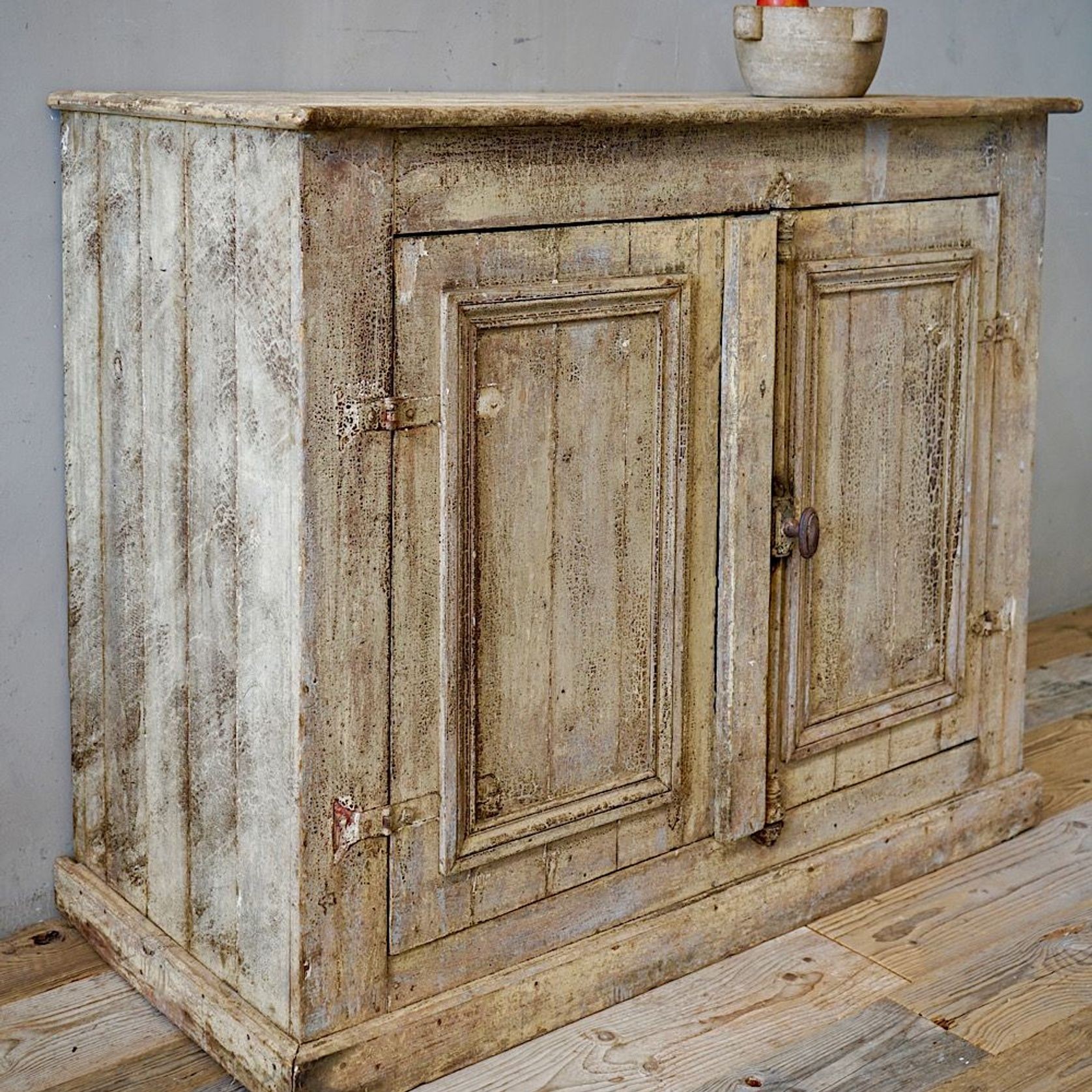 Antique French Provincial Painted Sideboard gallery detail image
