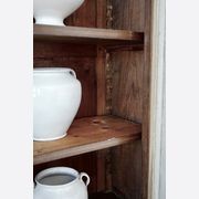 Antique French Painted Display Cupboard gallery detail image