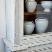 Antique French Painted Display Cupboard gallery detail image