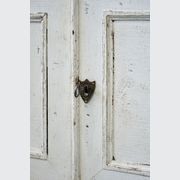 Antique French Painted Display Cupboard gallery detail image