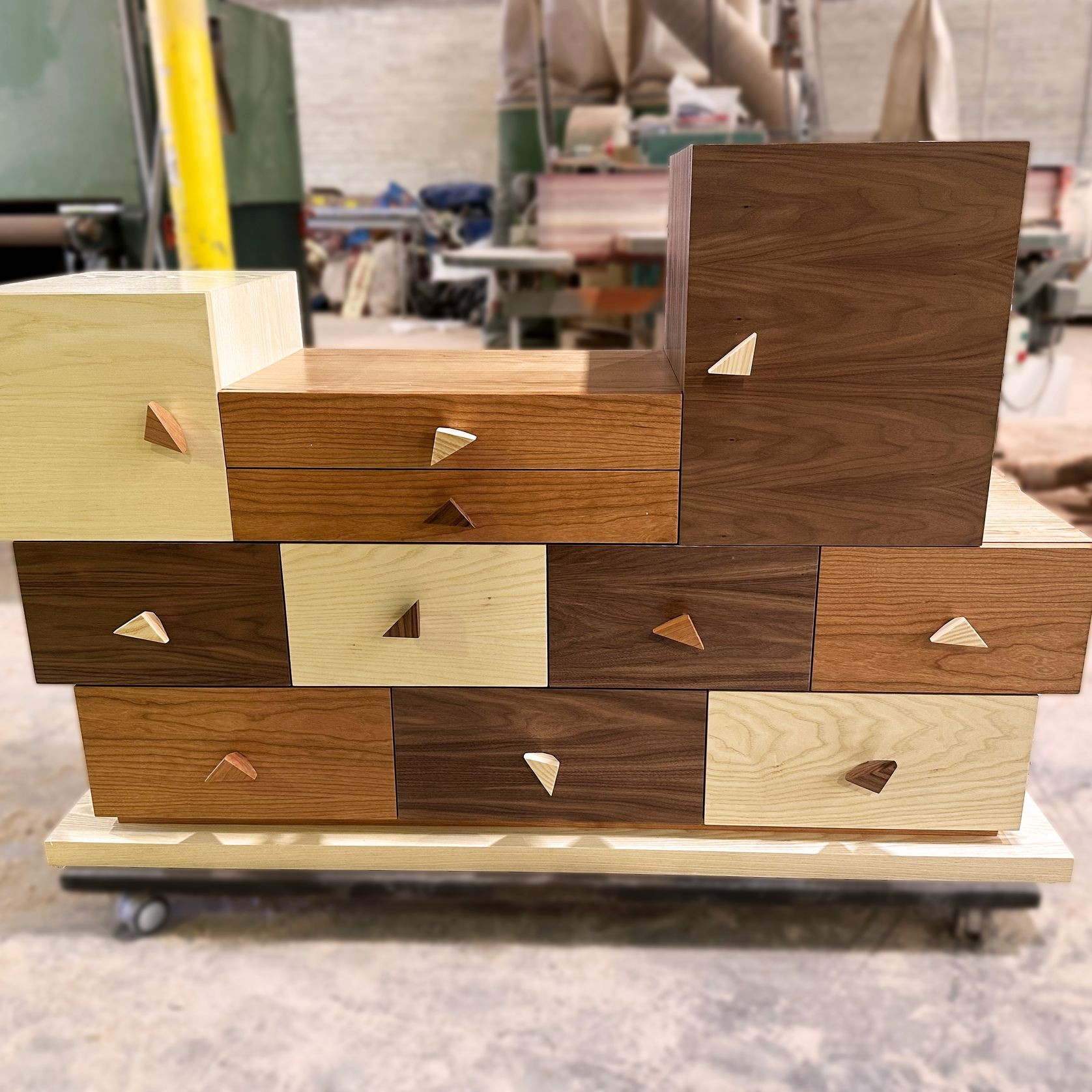 Mid Century Modern Stepped Drawer gallery detail image