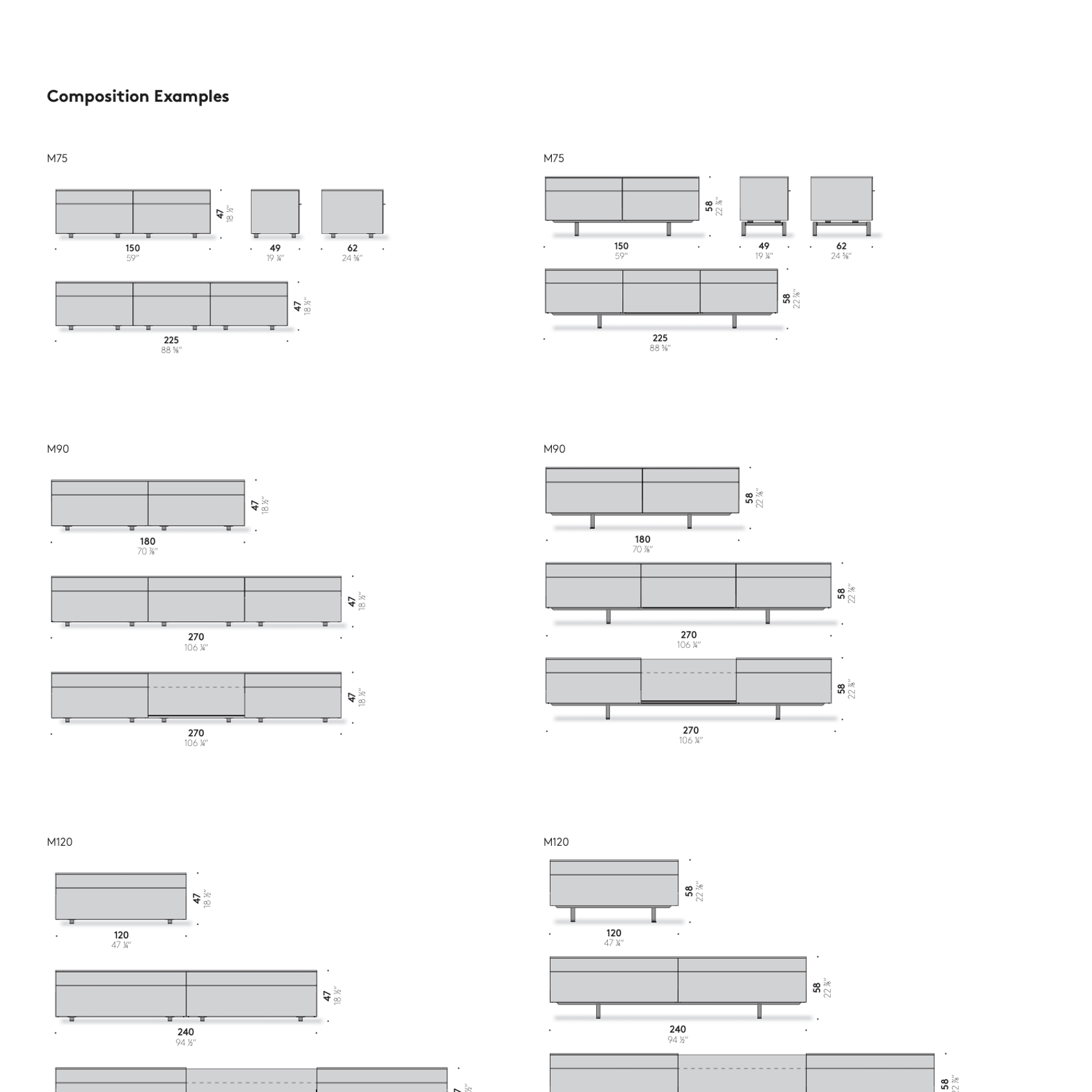 SC16 Cabinets + Entertainment Units by DePadova gallery detail image