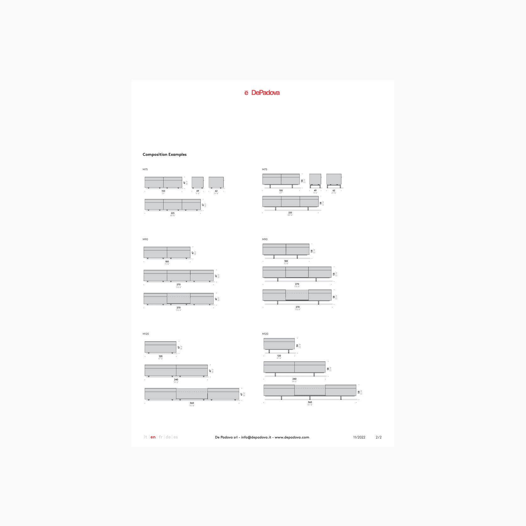 SC16 Cabinets + Entertainment Units by DePadova gallery detail image