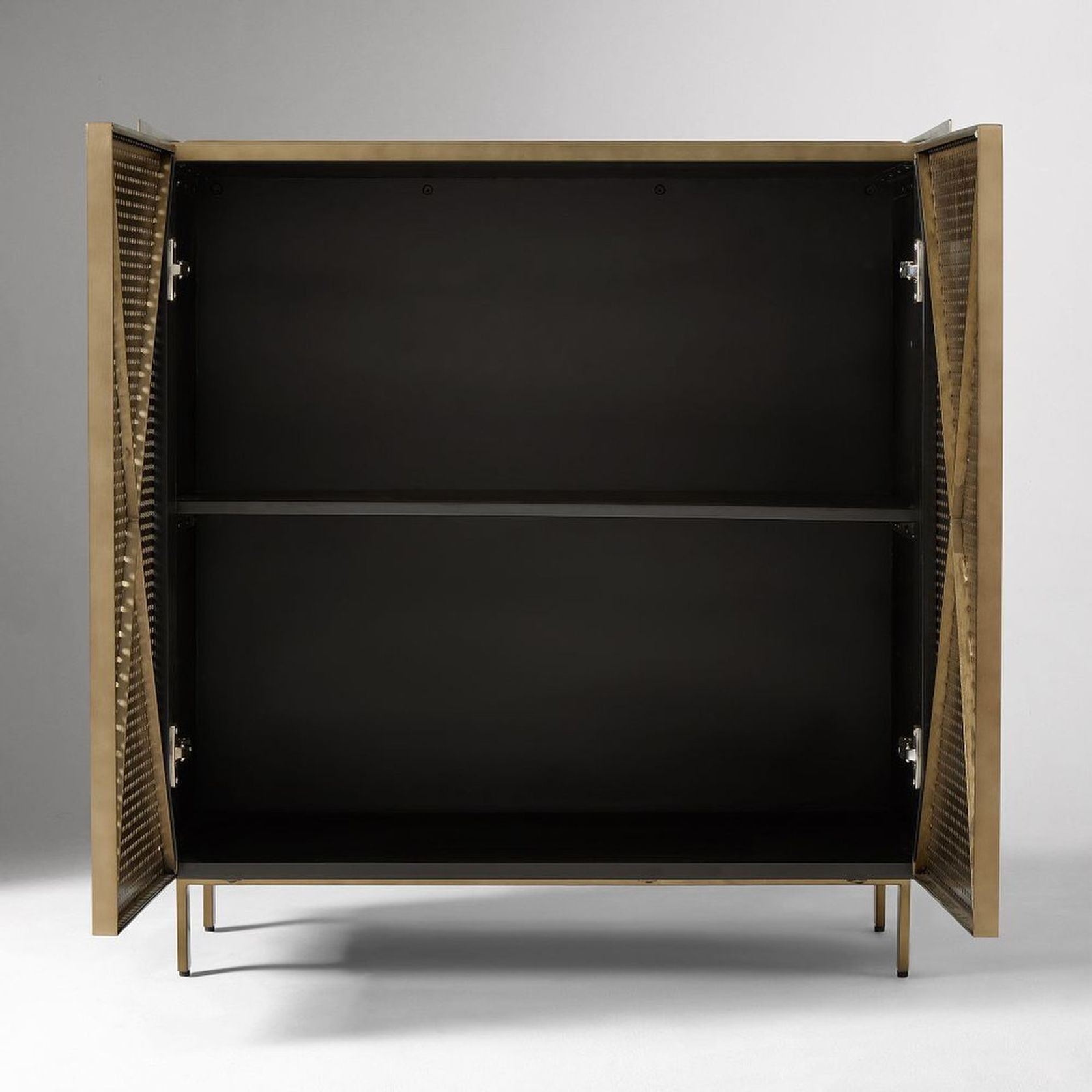 Locke Perforated Metal Cabinet gallery detail image