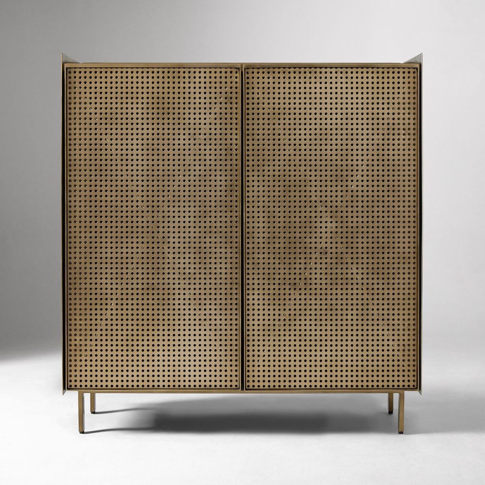 Locke Perforated Metal Cabinet gallery detail image