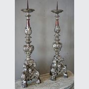 Antique Italian Torchere Candlesticks gallery detail image
