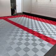 Ribtrax Modular Floor Tiles Pearl Siver gallery detail image