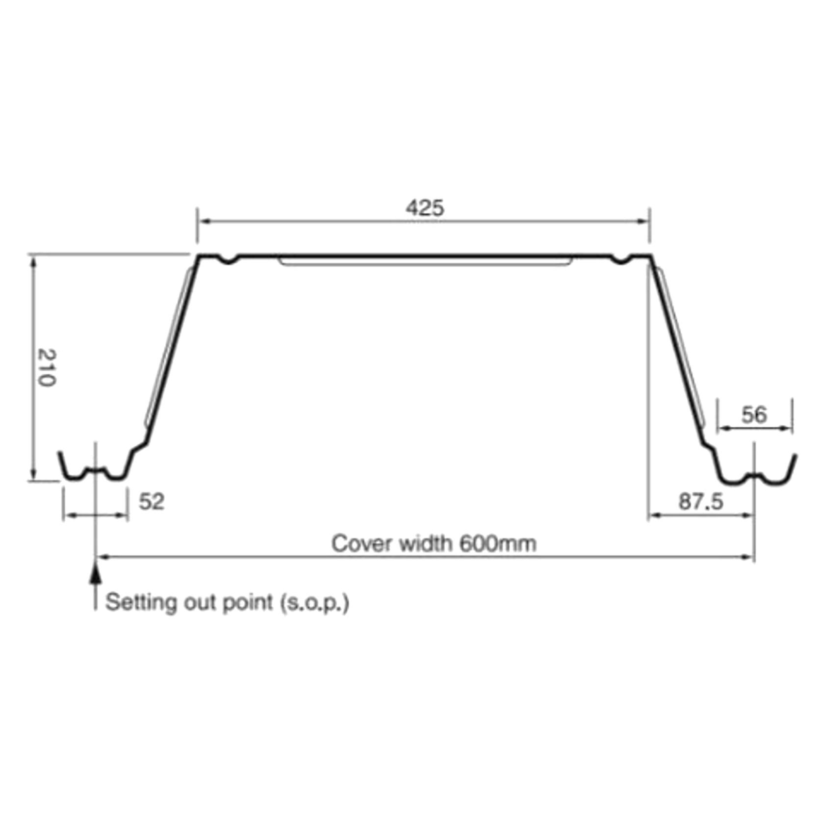 ComFlor 210 Composite Steel Floor Decking gallery detail image