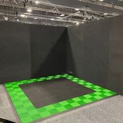 Ribtrax Modular Floor Tile Techno Green gallery detail image