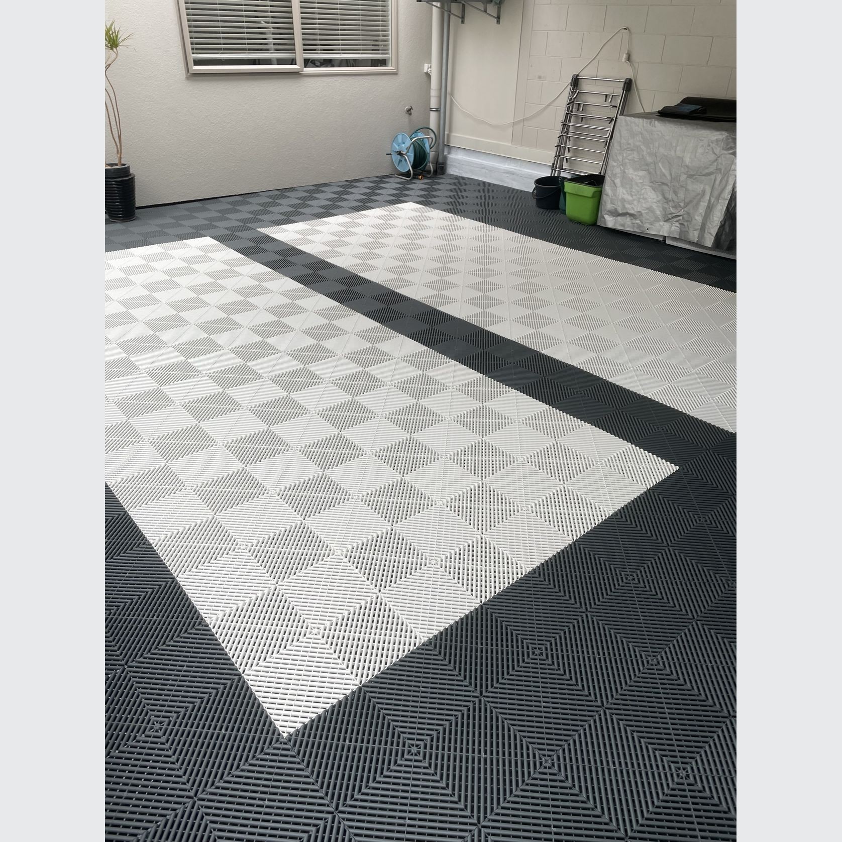 Ribtrax Modular Floor Tiles Arctic White gallery detail image