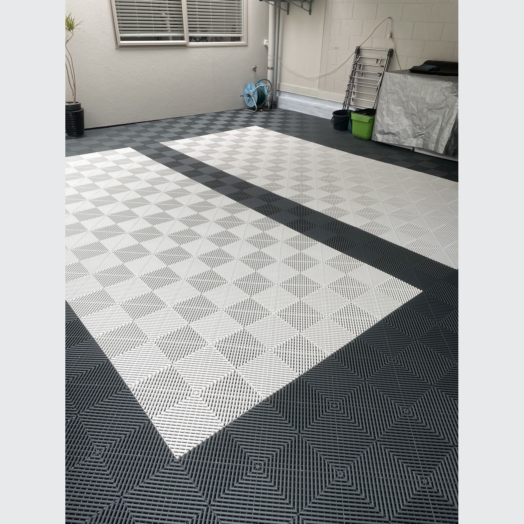 Ribtrax Modular Floor Tiles Arctic White ArchiPro NZ