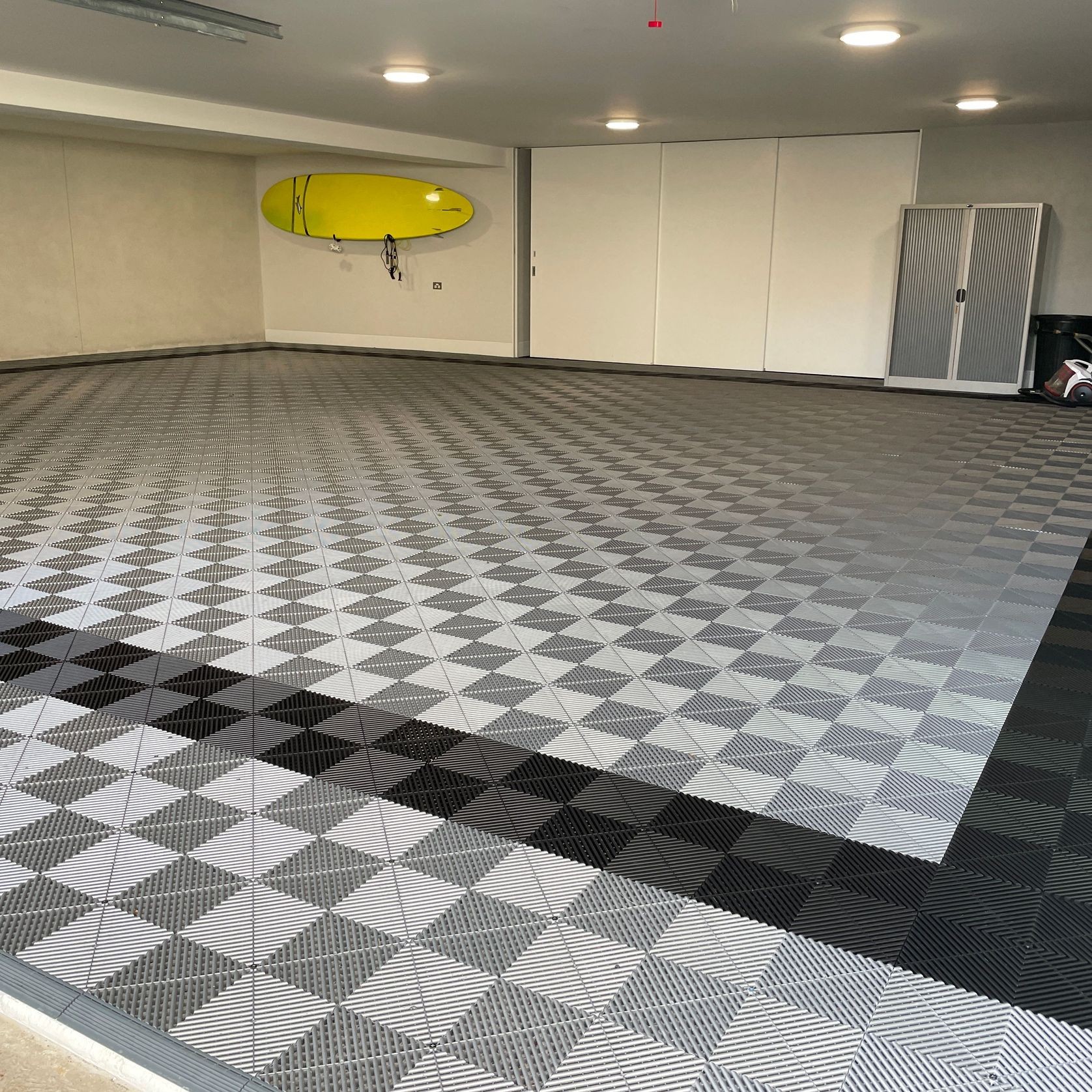 Ribtrax Modular Floor Tiles Pearl Grey ArchiPro NZ