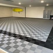 Ribtrax Modular Floor Tiles Pearl Grey gallery detail image