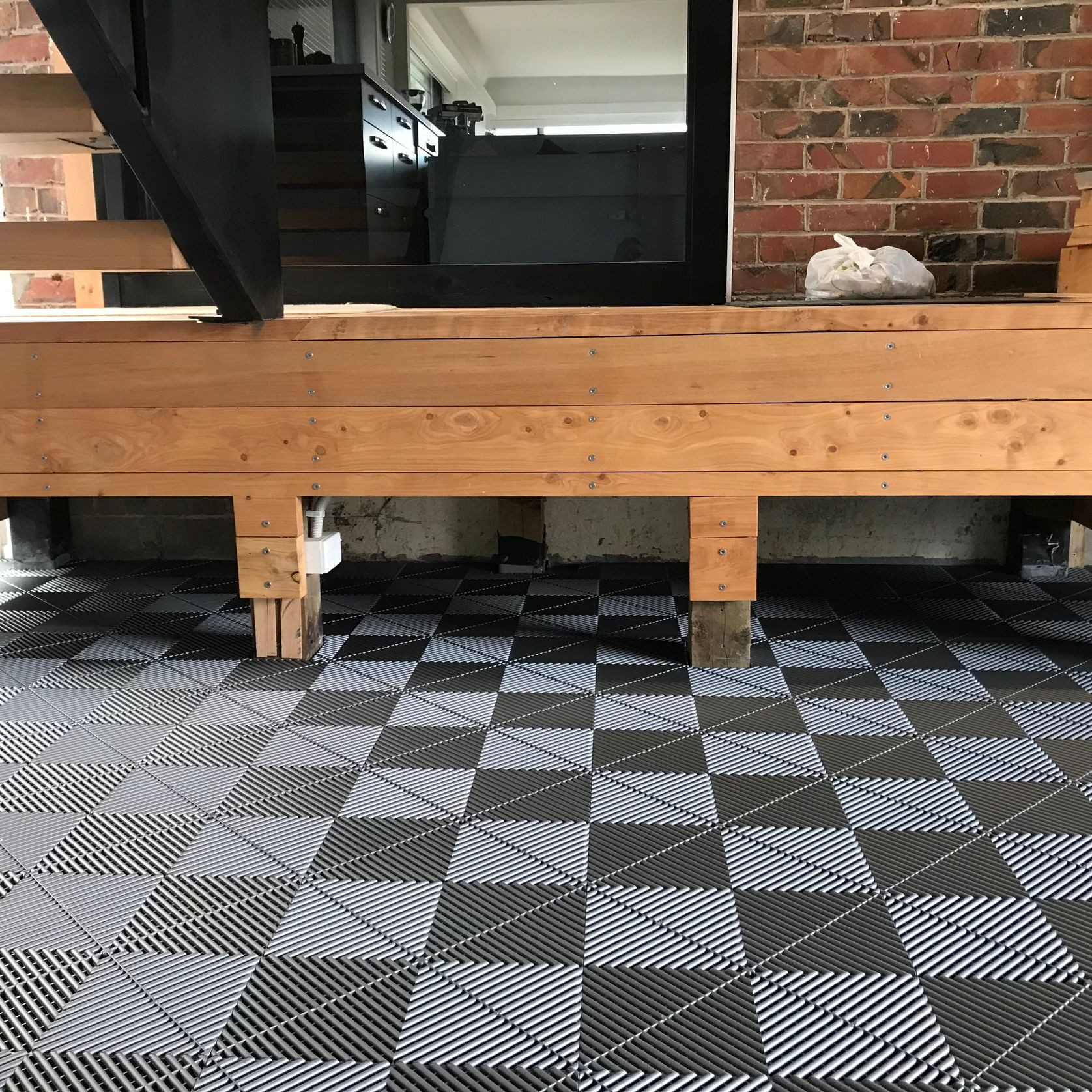 Ribtrax Modular Floor Tiles Slate Grey ArchiPro NZ