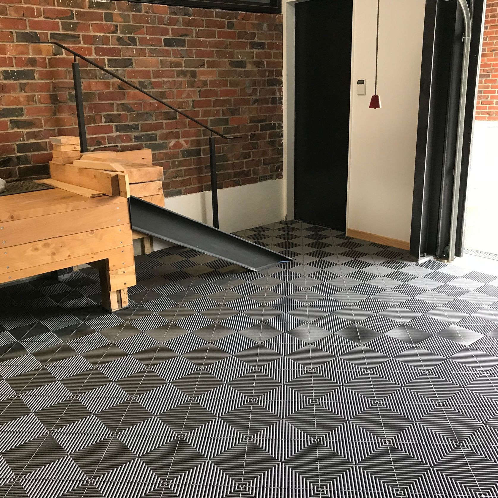 Ribtrax Modular Floor Tiles Slate Grey ArchiPro NZ