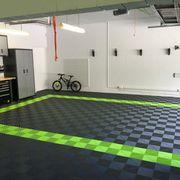 Ribtrax Modular Floor Tile Techno Green gallery detail image