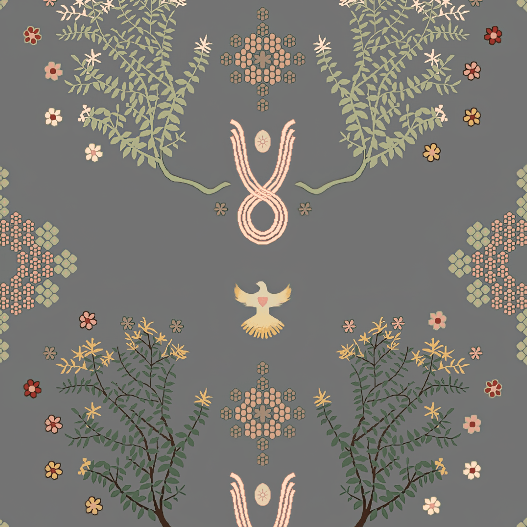 Emerald Garden Rugs by Miranda Brown gallery detail image