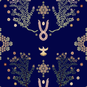 Emerald Garden Rugs by Miranda Brown gallery detail image