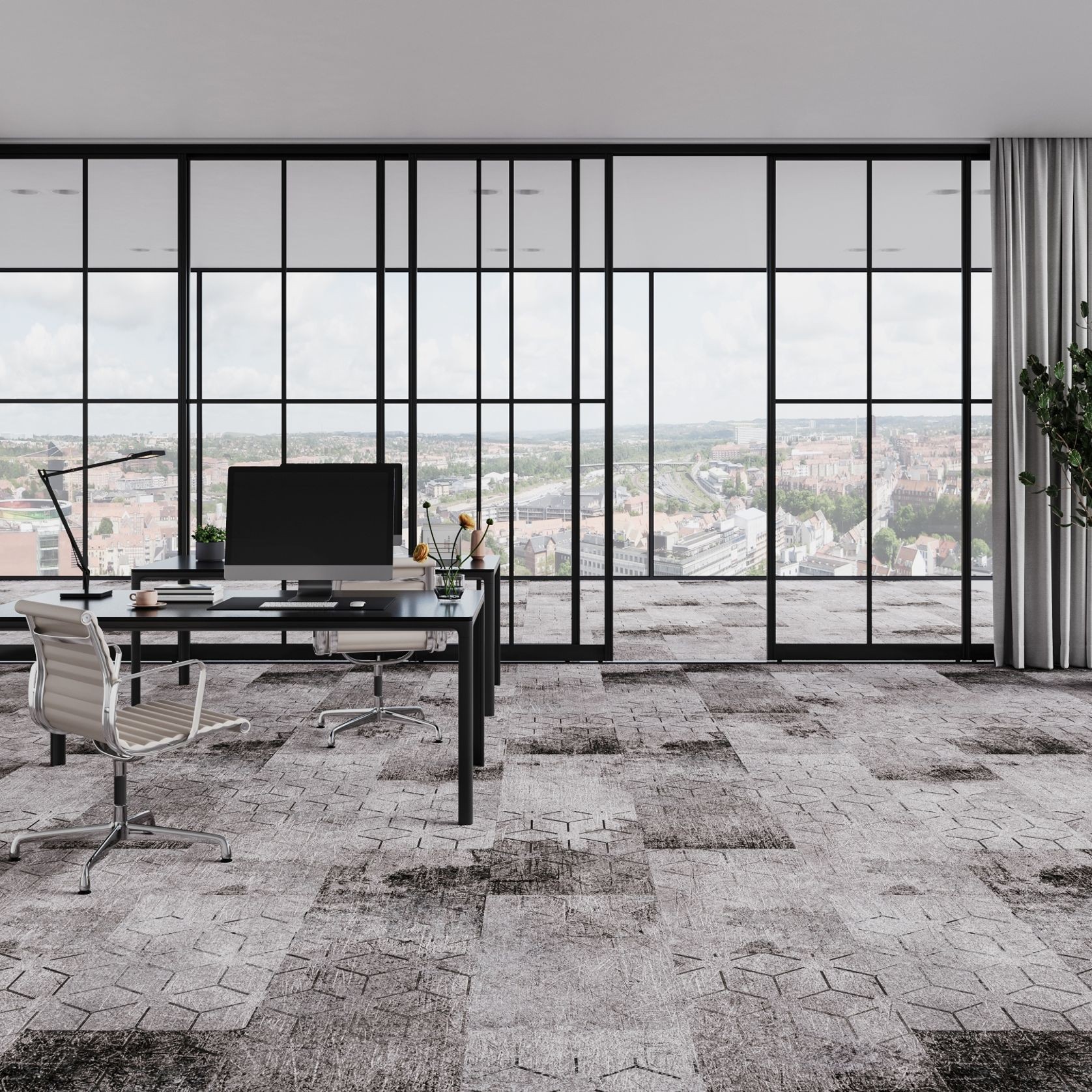 Apis modular carpet tile collection from Fletco Carpets gallery detail image