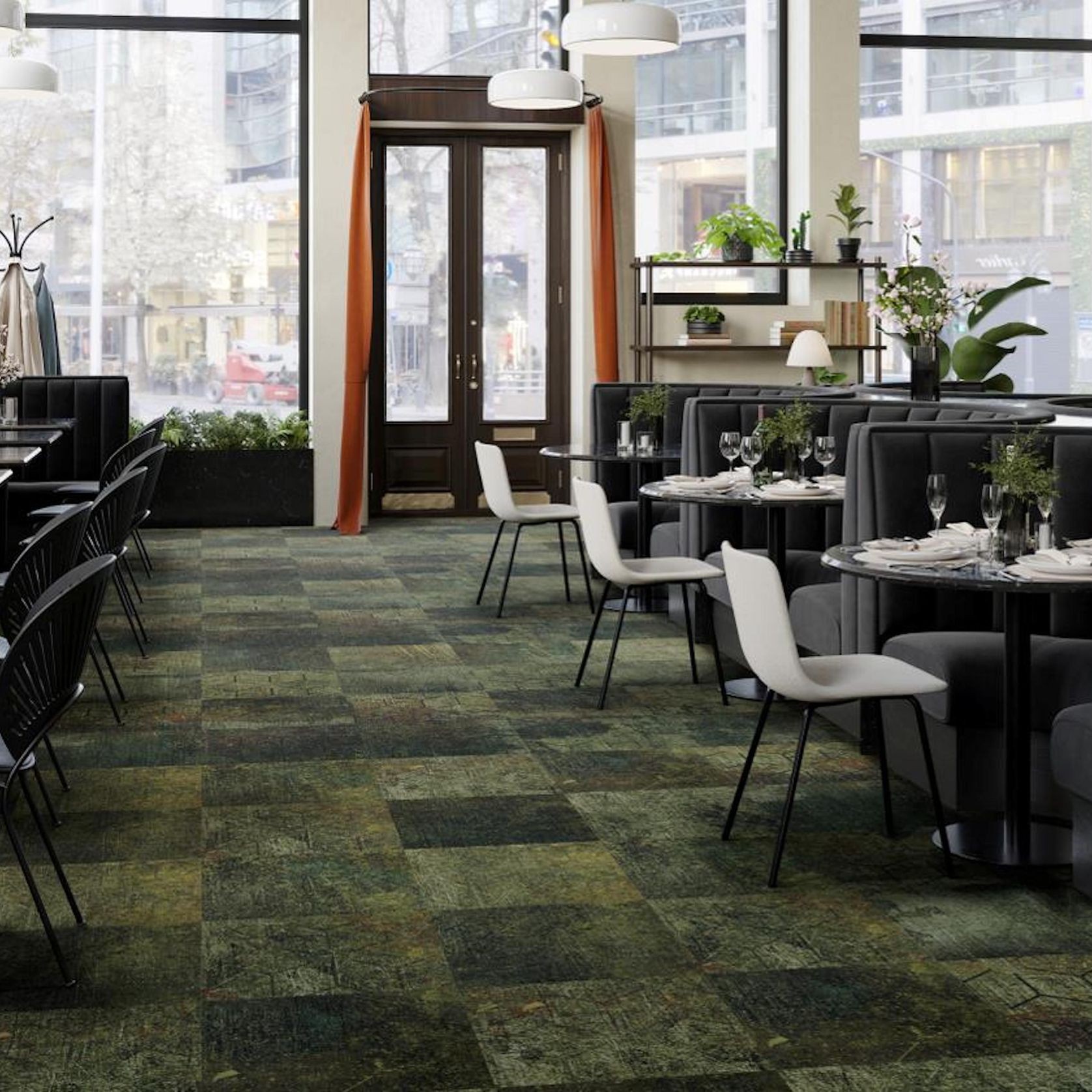 Apis modular carpet tile collection from Fletco Carpets gallery detail image