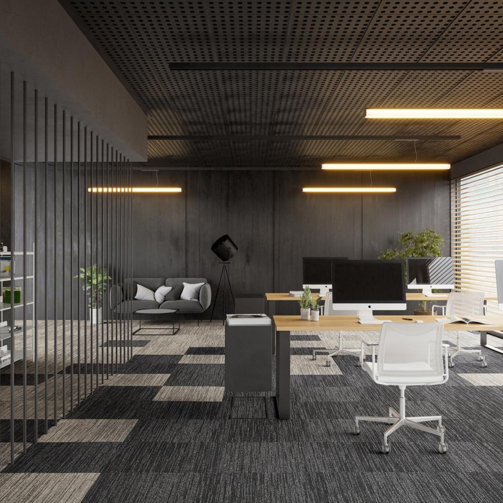 modulyss® First Decode Carpet Tiles gallery detail image