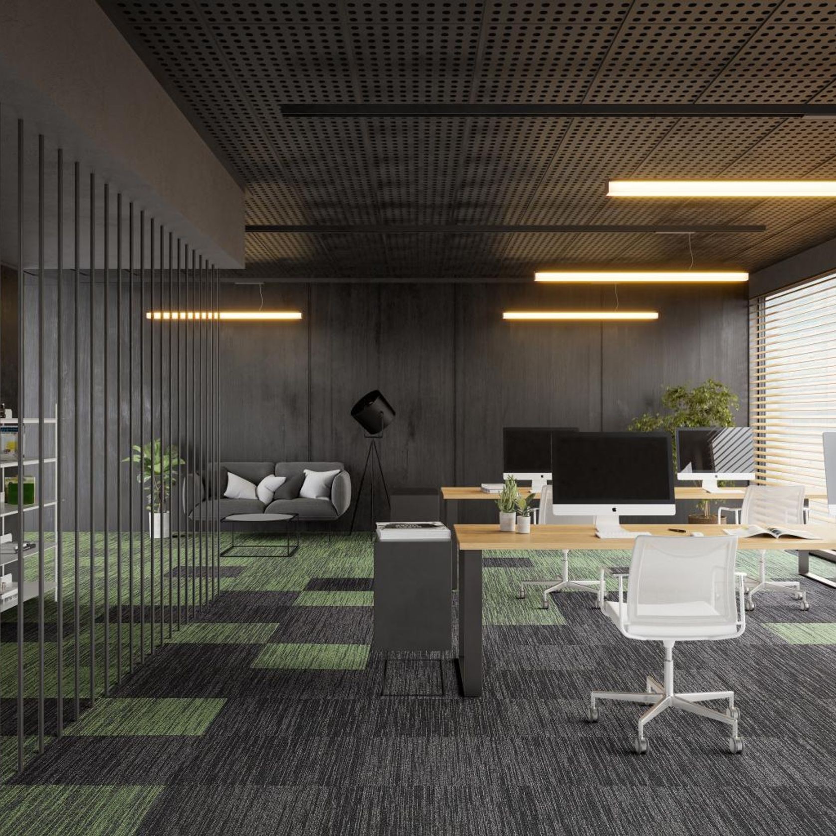 modulyss® First Decode Carpet Tiles gallery detail image