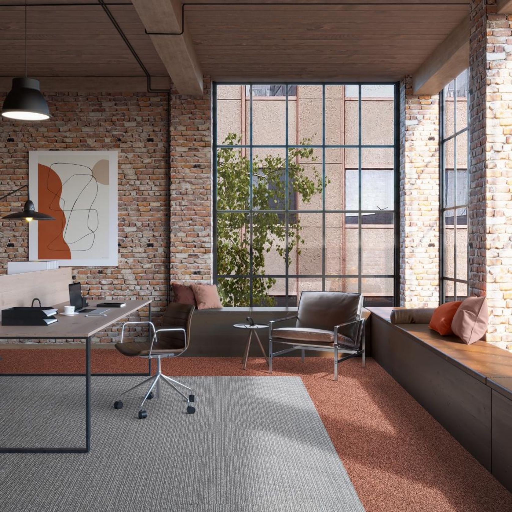 modulyss® First Streamline Carpet Tiles gallery detail image
