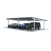 Modular Light Steel Commercial Solar Carport gallery detail image