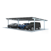 Modular Light Steel Commercial Solar Carport gallery detail image