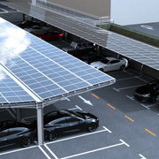Modular Heavy Steel Commercial Solar Carport gallery detail image