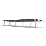 Modular Light Steel Commercial Solar Carport gallery detail image