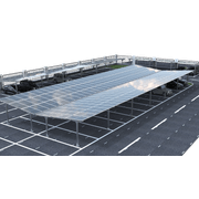 Modular Light Steel Commercial Solar Carport gallery detail image