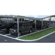 Modular Light Steel Commercial Solar Carport gallery detail image
