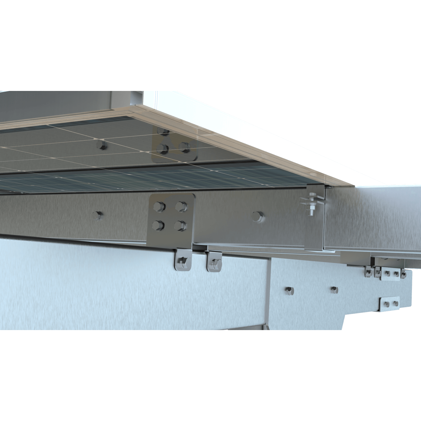 Modular Light Steel Commercial Solar Carport gallery detail image