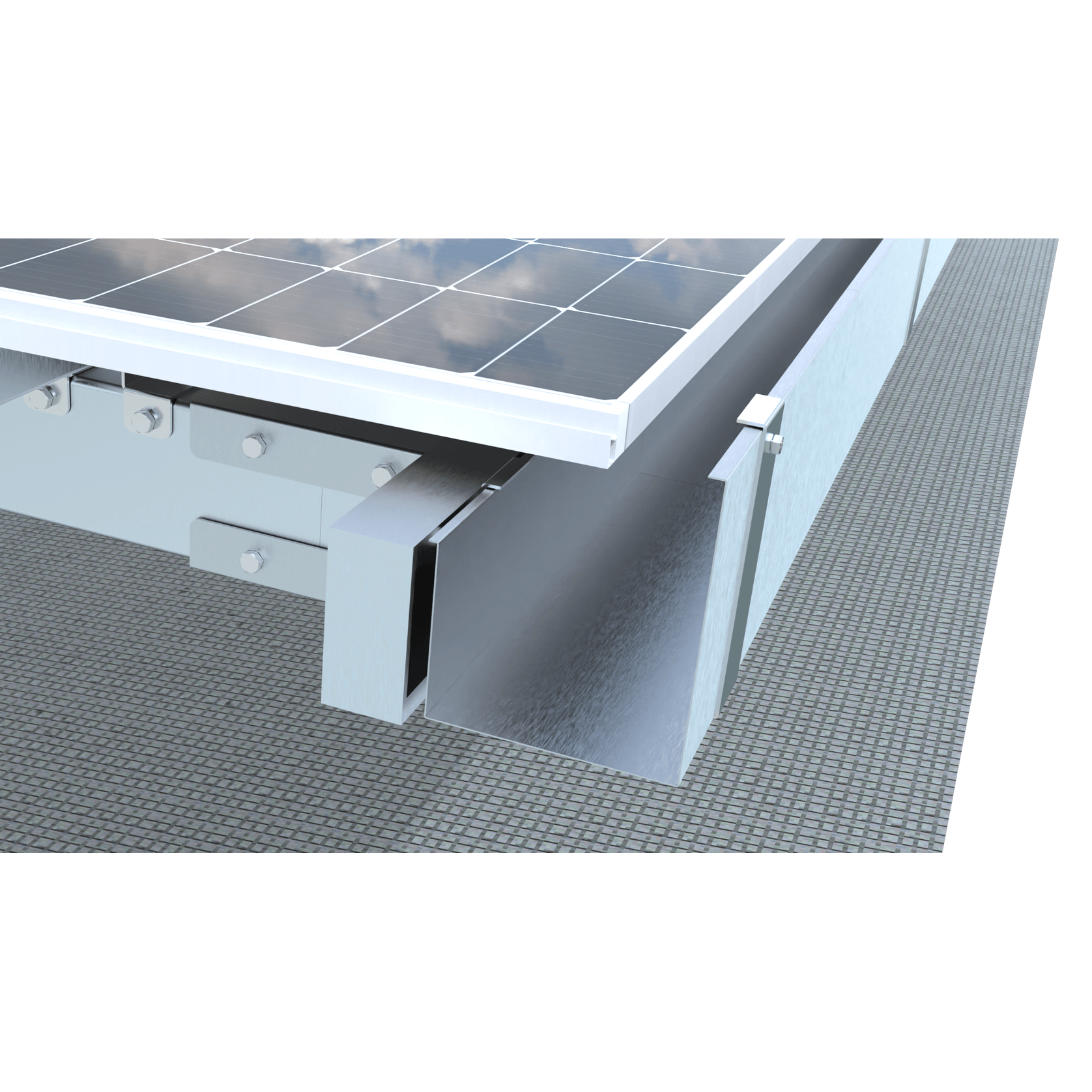 Modular Light Steel Commercial Solar Carport gallery detail image