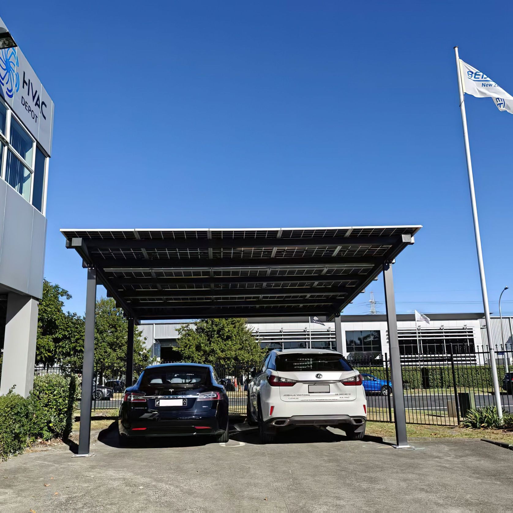 VELA Plus Solar Carport | Double gallery detail image