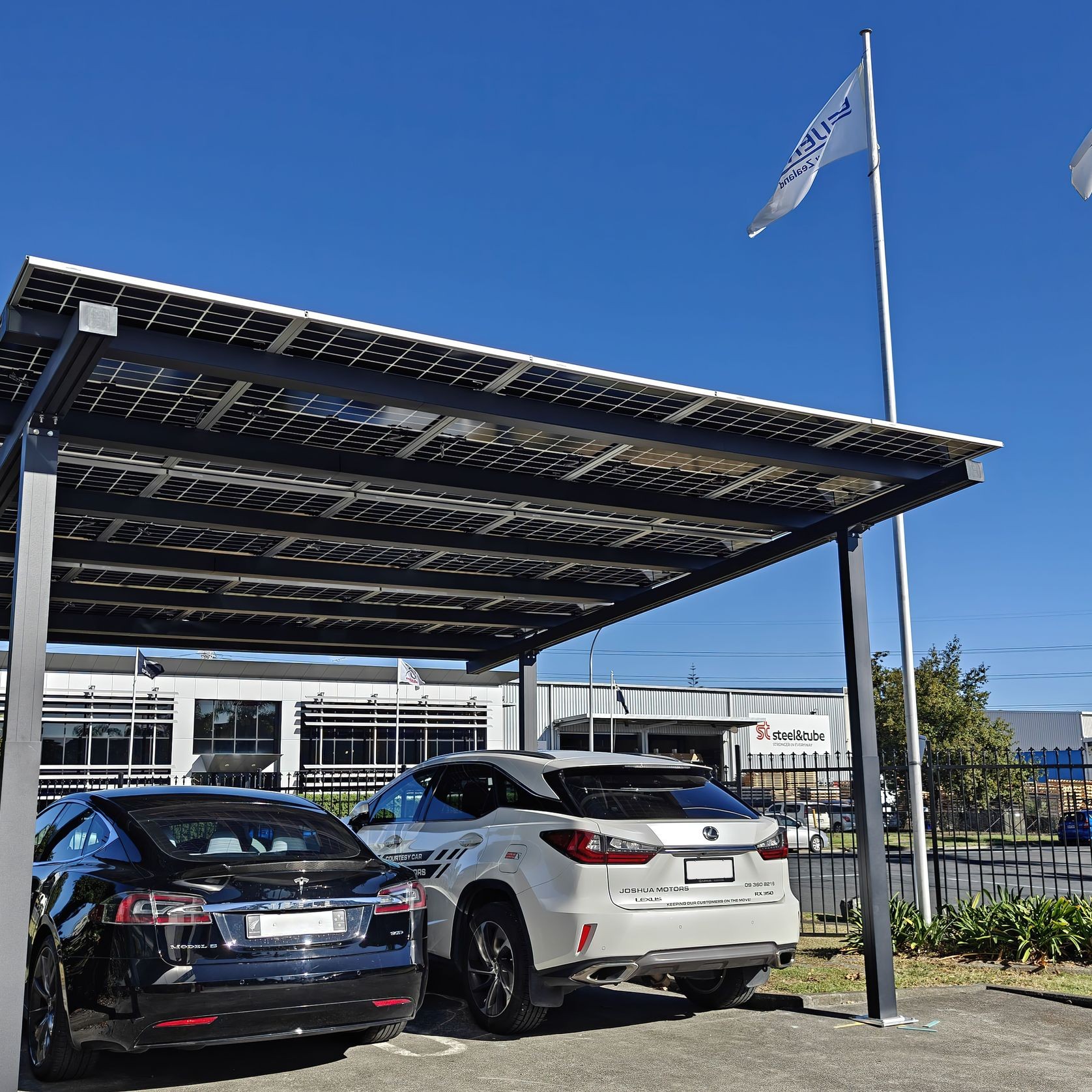 VELA Plus Solar Carport | Double gallery detail image